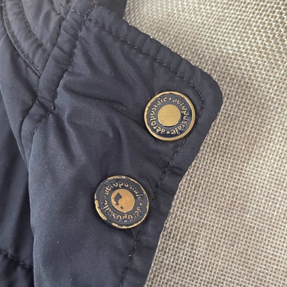 Aeropostale Women's Navy Puffer Jacket Medium - Picture 7 of 8